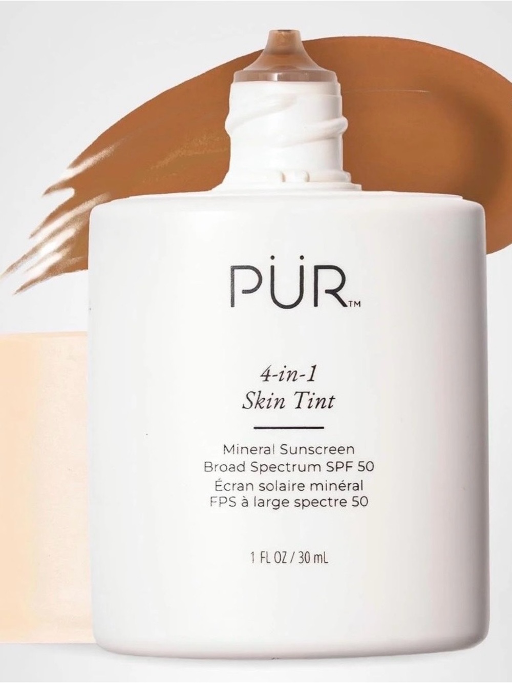 PUR 4-in-1 Skin Tint SPF 50 Mineral Sunscreen, DP3 - New in Box